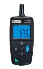 Luftfuktighet- och temperaturmätare med loggning CA1246