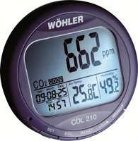 Koldioxidlogger Wöhler CDL 210